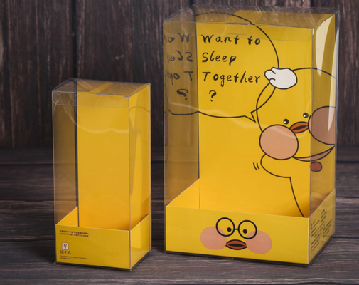 PVC-Verpackungsbox - auf Lager - Alltagsbedarf - PET-transparente Box - Spielzeugbox - PP-matte Box - farbiges Logo - probiotisches Gel