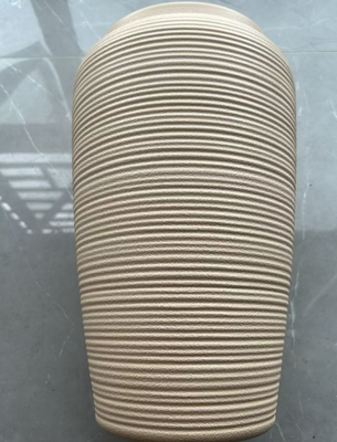 Moderner, minimalistischer Blumentopf aus HDPE-Keramik mit mehreren Größen und langer Lebensdauer für die Heimdekoration