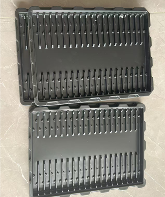 Customized Size Eco-friendly High-temperature Resistant Anti-static Blister Tray for Electronic Components