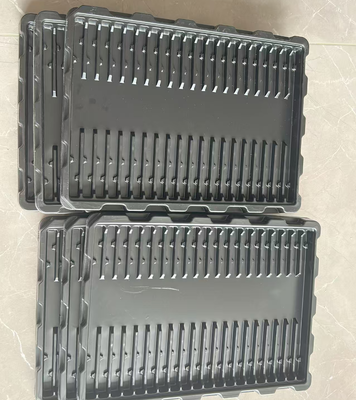 Customized Size Eco-friendly High-temperature Resistant Anti-static Blister Tray for Electronic Components