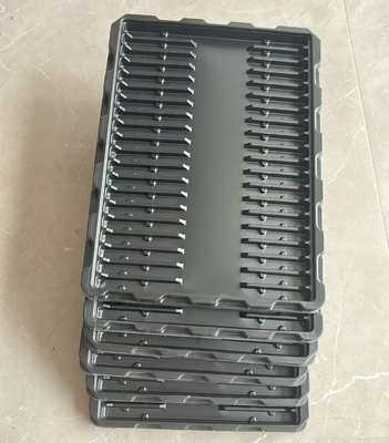 Customized Size Eco-friendly Conductive Plastic Anti-static Plastic Tray for Electronic Components