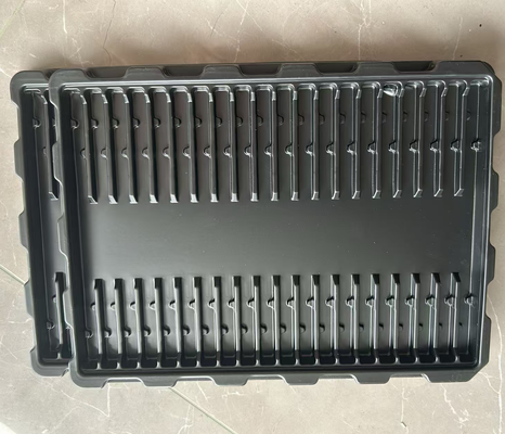 Customized Eco-friendly Anti-static Plastic Tray with 35 Compartments for Electronic Components