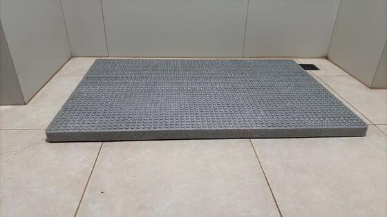 One Piece EPP Foam Non Slip Shower Mat and Bath Floor Mat for Safe Wet Areas