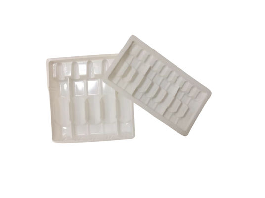 Medikamentenverpackung 3 ml 5 Wasser Injektion PVC Blister Tray individuell