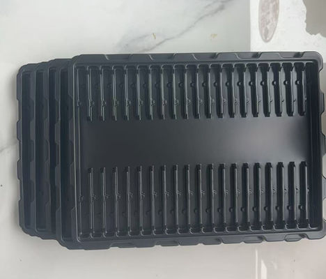 PS Blister Verpackung Antimatik-Träger, leitfähige Plastik PCBA-Antimatik-Stapel-Träger und Umschlagscheiben
