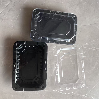 Individuelles Design Recycling-PET-Wärmesiegelung Fruchtverpackungskiste Plastikblasenverpackung
